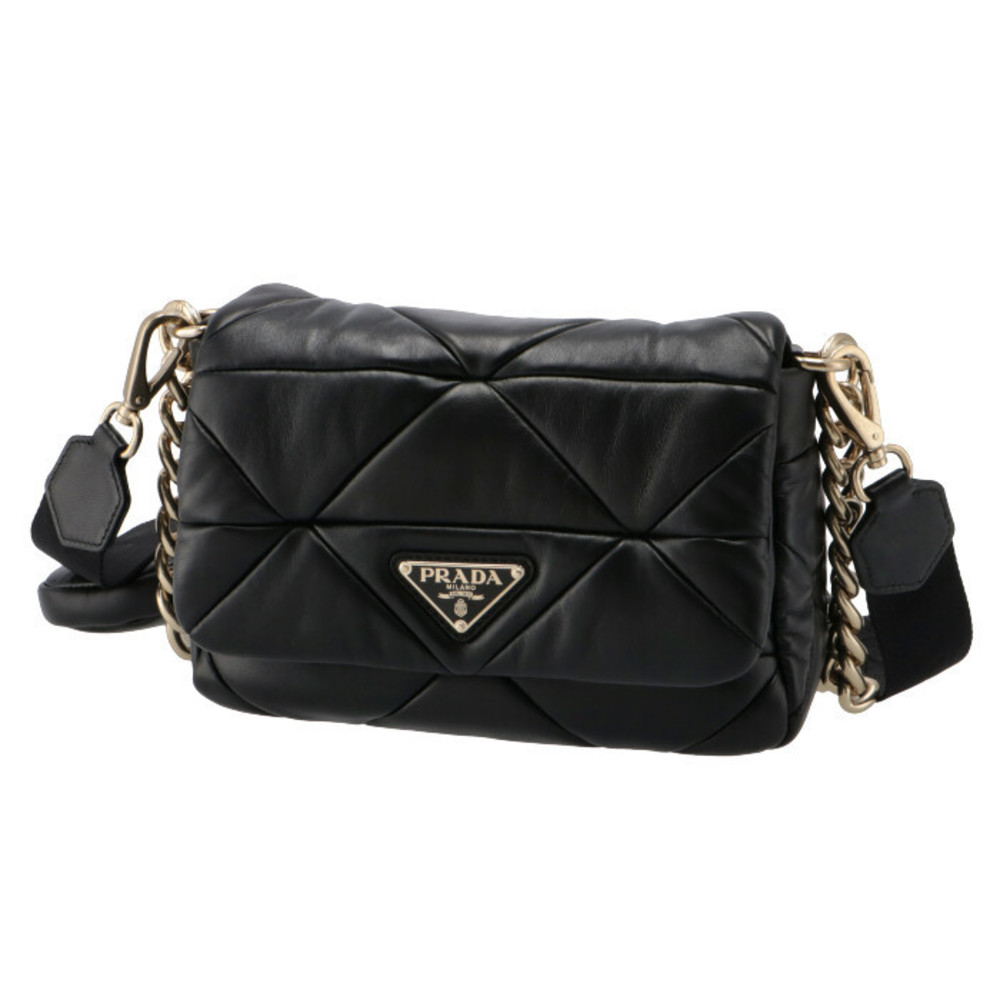 Prada System Patchwork Mini Shoulder Bag Black - image 2